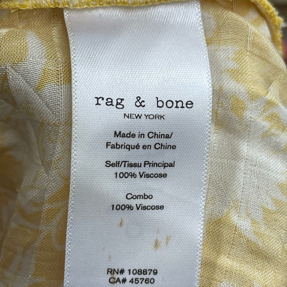 RAG & BONE  Maye Floral Short size medium - Picture 4 of 9